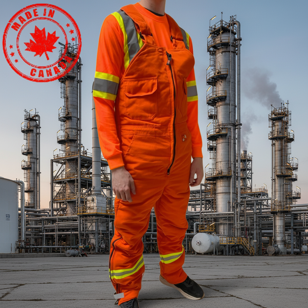 Premium Orange Insulated AR/FR Bib Overalls