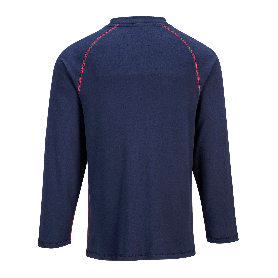 PORTWEST Crew Navy Long Sleeve FR T Shirt FR01NV