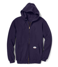 Thumbnail for Rasco FR Navy FR Zip Front Hoodie W Removable Hood