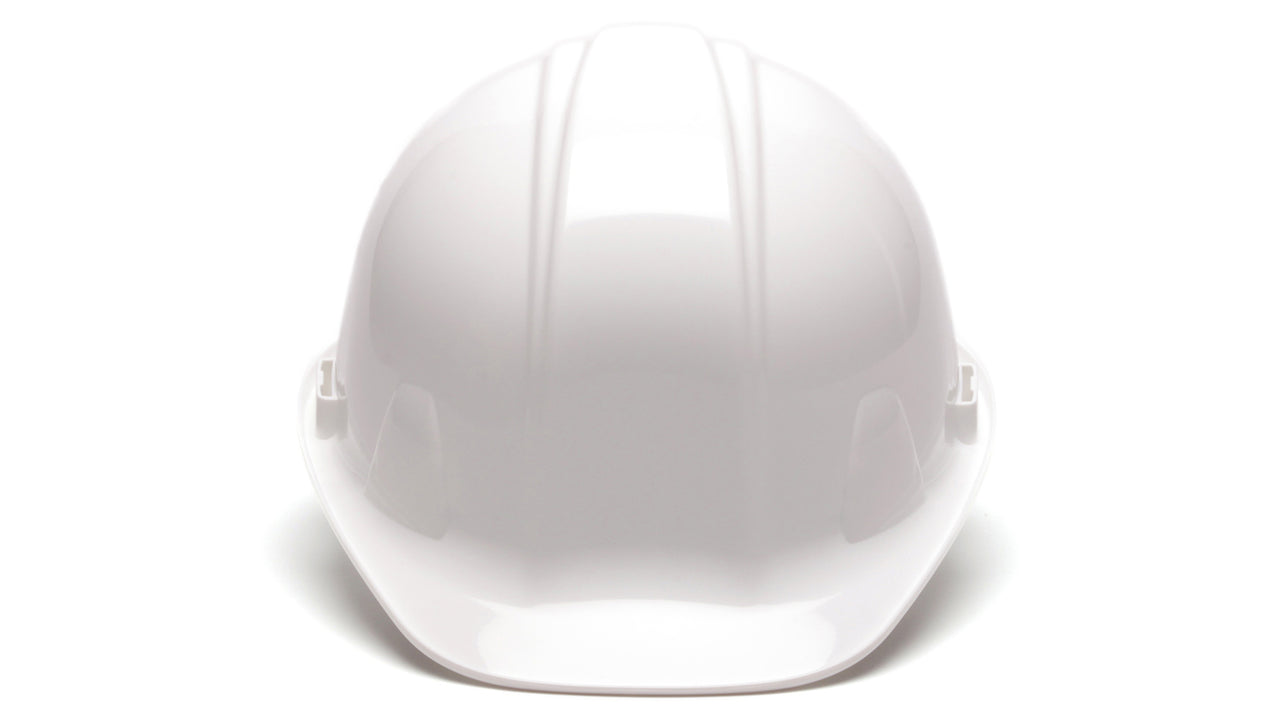 Pyramex White SL Standard Hard Hat 4 Point HP14010