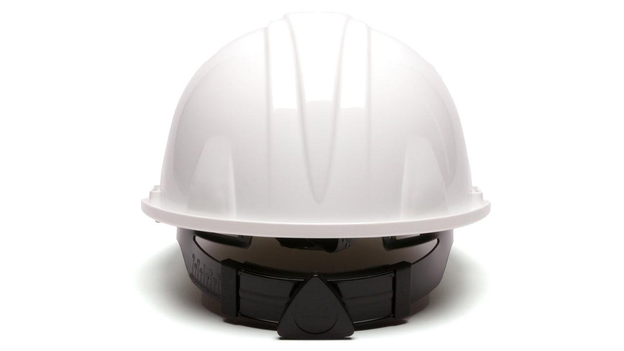 Pyramex White SL Standard Hard Hat 4 Point HP14010