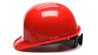 Thumbnail for Pyramex Red SL Standard Hard Hat 4 Point HP14120