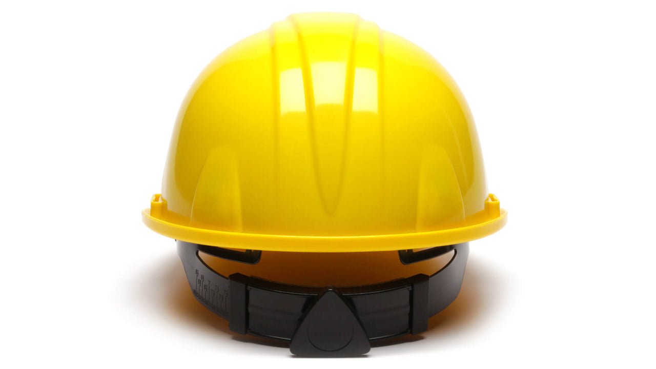 Pyramex Yellow SL Standard Hard Hat 4 Point HP14130