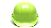 Thumbnail for Pyramex Hi Vis Lime SL Standard Hard Hat 4 Point HP14131