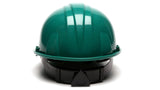 Pyramex Green SL Standard Hard Hat 4 Point HP14135