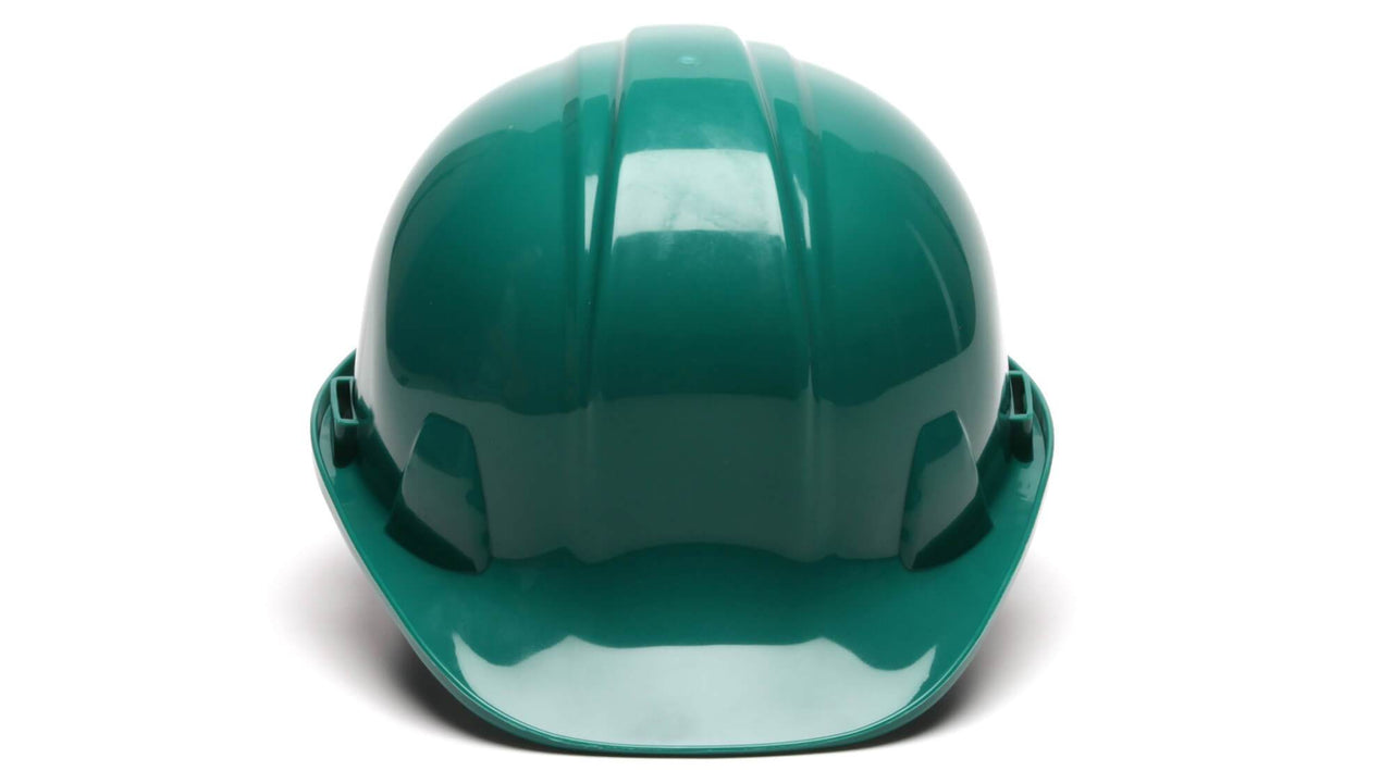 Pyramex Green SL Standard Hard Hat 4 Point HP14135