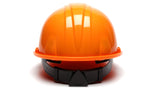 Pyramex Orange SL Standard Hard Hat 4 Point HP14140