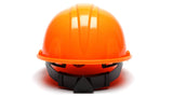 Pyramex Hi Vis Orange SL Standard Hard Hat 4 Point HP14141