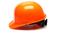 Thumbnail for Pyramex Hi Vis Orange SL Standard Hard Hat 4 Point HP14141