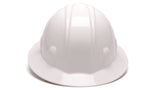 Pyramex White SL Full Brim 4 Pt Ratchet Suspension HP24110