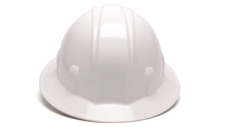 Pyramex White SL Full Brim 4 Pt Ratchet Suspension HP24110