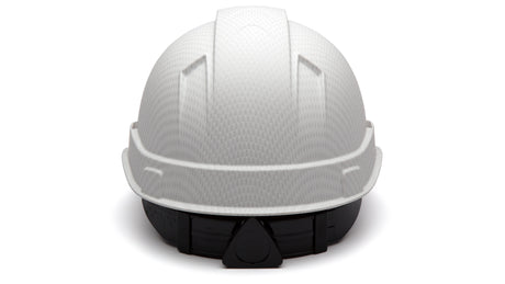 Pyramex Matte White Graphite Ridgeline Standard Hard Hat HP44116C