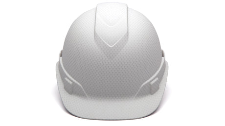 Pyramex Matte White Graphite Ridgeline Standard Hard Hat HP44116C