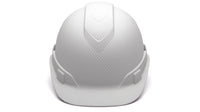 Thumbnail for Pyramex Matte White Graphite Ridgeline Standard Hard Hat HP44116C