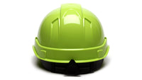 Thumbnail for Pyramex Hi Vis Lime Ridgeline Standard 4 Pt Ratchet Suspension HP44131CH