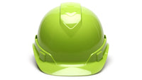 Thumbnail for Pyramex Hi Vis Lime Ridgeline Standard 4 Pt Ratchet Suspension HP44131CH