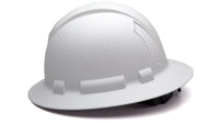 Thumbnail for Pyramex Matte White Graphite Ridgeline Full Brim Hard Hat HP54116