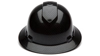 Thumbnail for Shiny Black Graphite Ridgeline Full Brim Hard Hat