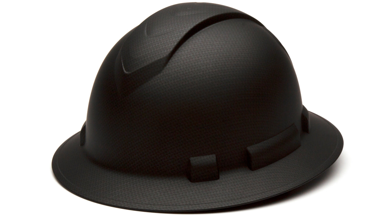 Black Graphite Ridgeline Full Brim Hard Hat