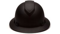 Thumbnail for Pyramex Black Graphite Ridgeline Full Brim Hard Hat HP54117