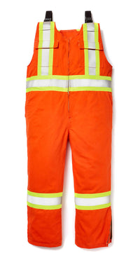 Thumbnail for Rasco FR Hi Vis Orange Bib Overall With 4'' CSA Z96-15  Reflective Tape FR6606OH