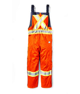 Rasco FR Hi Vis Orange Insulated Bib Overall with 4" Reflective Tape FR6706OH