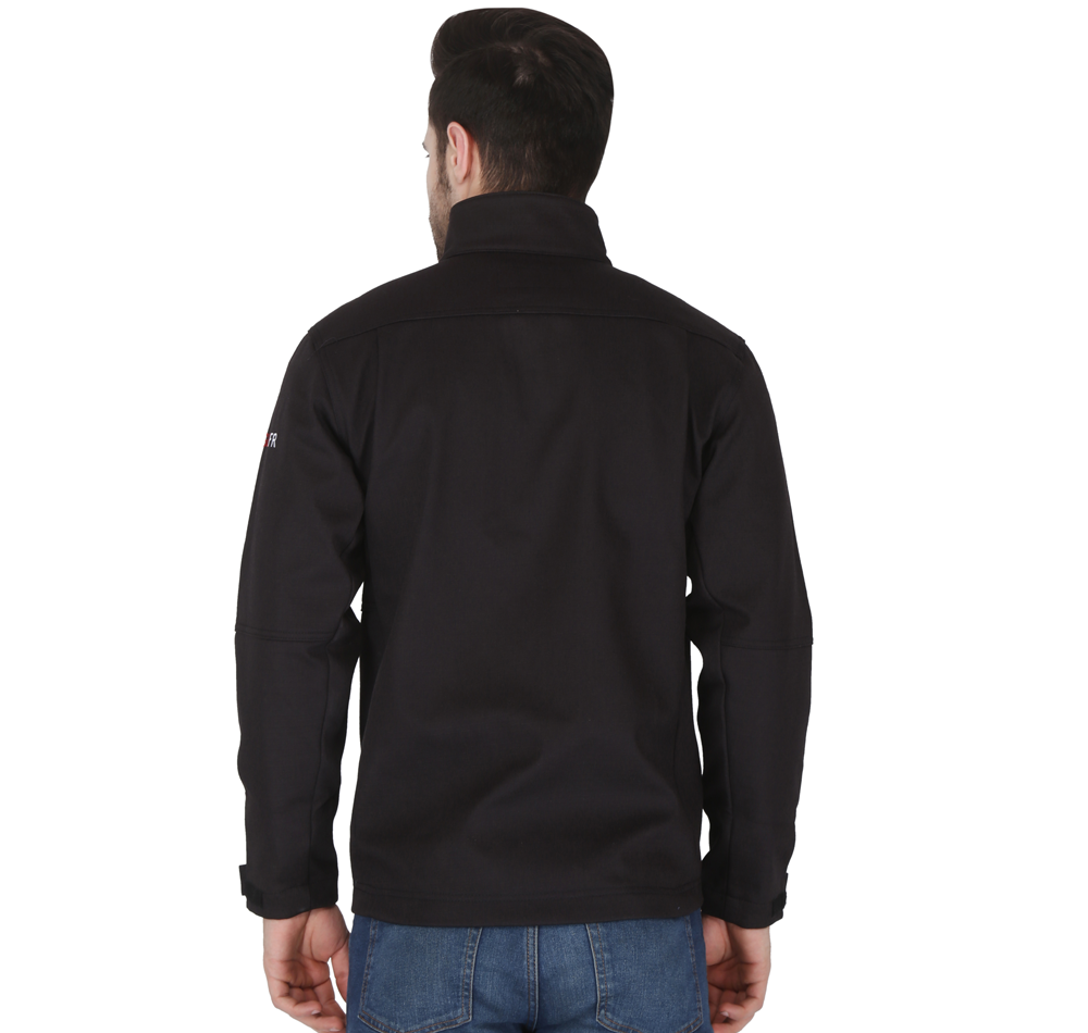 Forge FR Men's Black Ripstop Jacket MFRTJ01-0038