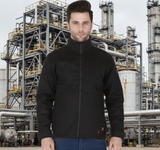 Forge FR Men's Black Ripstop Jacket MFRTJ01-0038