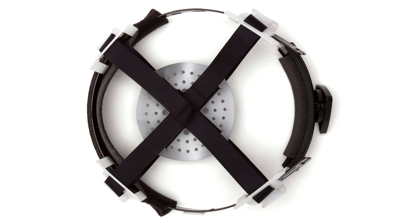 Pyramex White SL Standard Hard Hat 4 Point HP14010