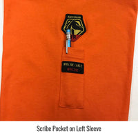 Thumbnail for Black Stallion FR Orange Crew Neck T-Shirt TF2510-OR